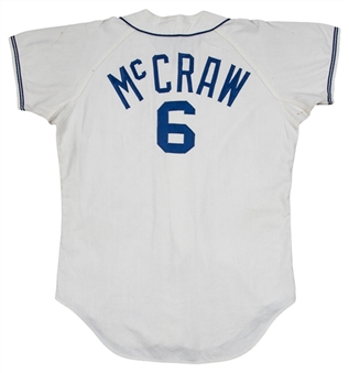 1970 Tom McCraw Game Used Chicago White Sox Home Flannel Jersey
